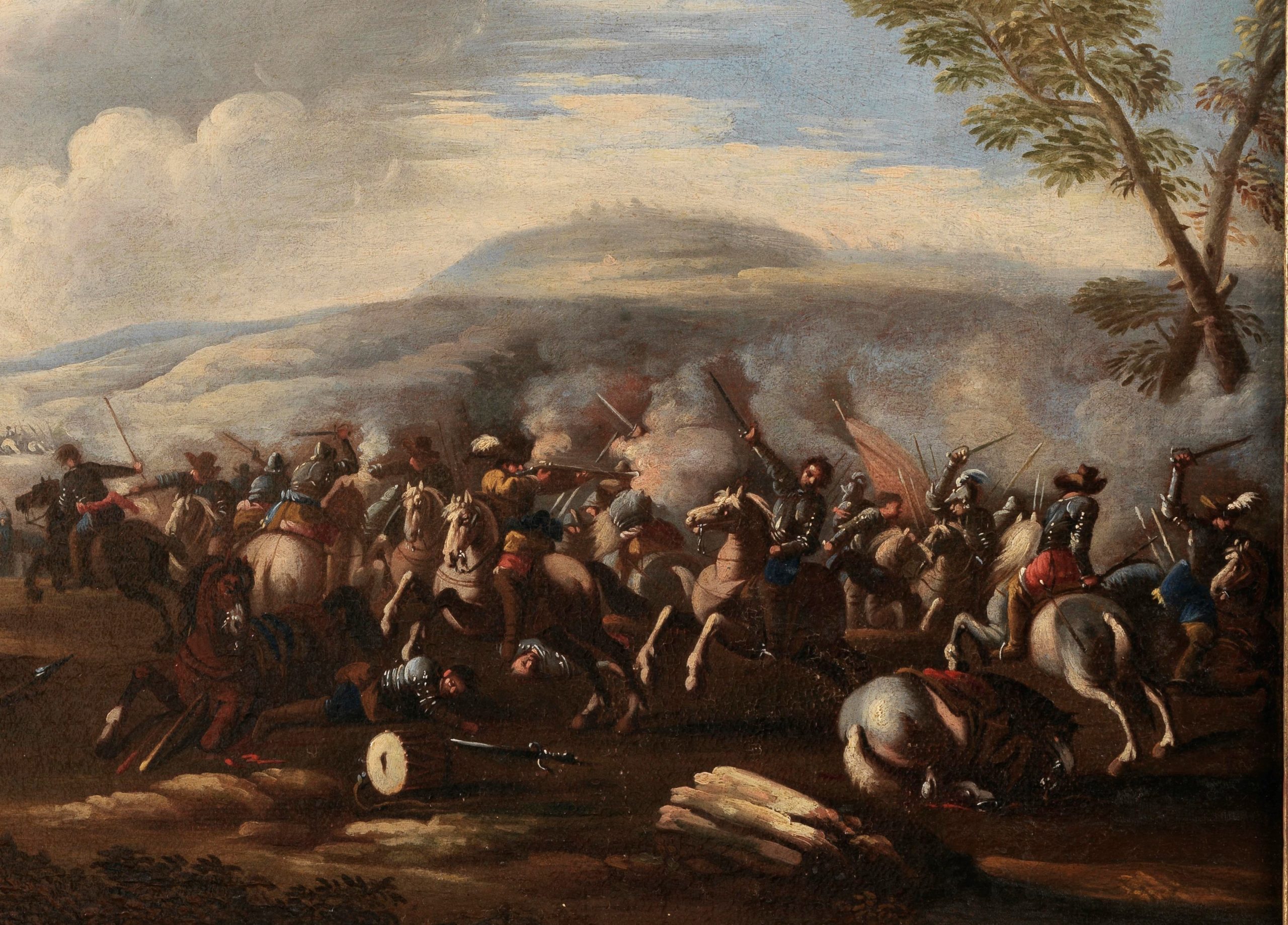 A Pair Of Small Seventeenth Battles. - Oasi Antichità